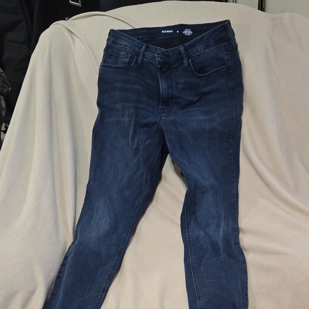 Old Navy Blue Skinny Jeans
